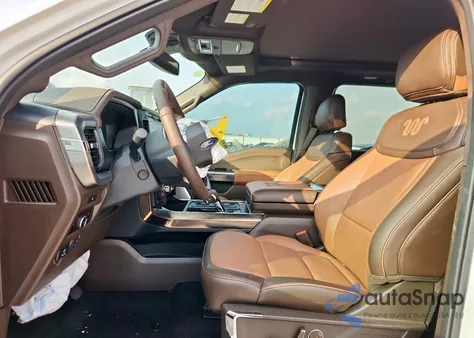 2025 Ford F150 King Ranch из США, поврежденный, VIN 1FTFW6L86SFB19720